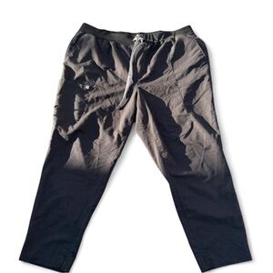 Fabletics Black Drawstring scrub pants